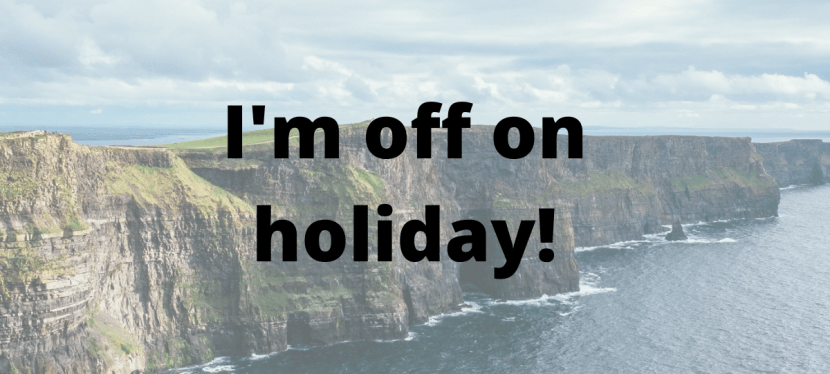 I’m off on holiday&nbsp;👋👋