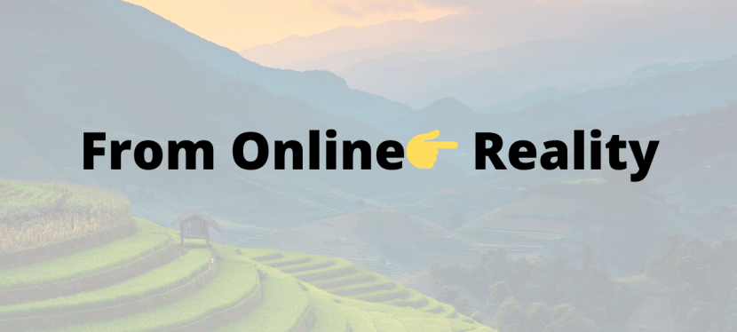 From Online👉 Reality