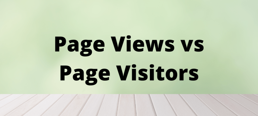 Page Views vs Page&nbsp;Visitors…