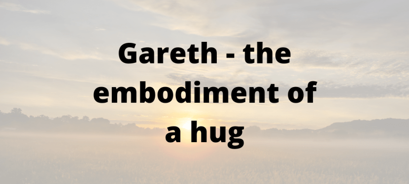 Gareth Bown – the human embodiment of a&nbsp;hug