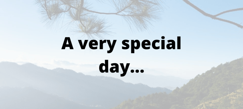 October 16th – an important day for&nbsp;me…